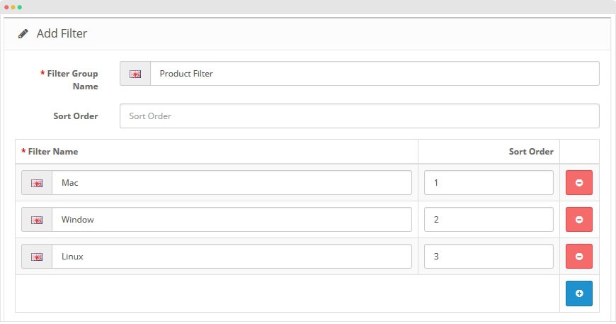 create Cart  filer